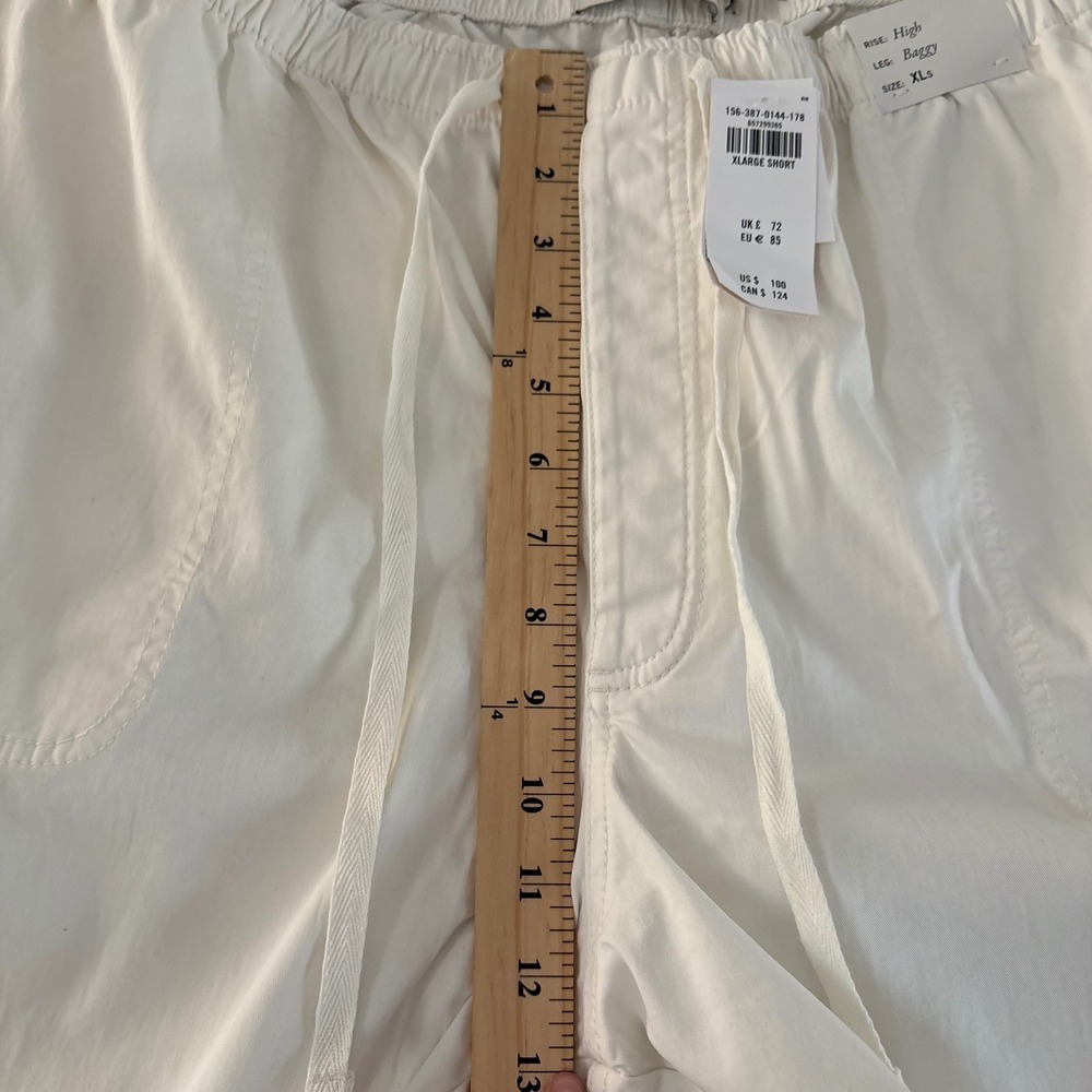 Abercrombie Fitch Women Baggy Cargo Pants High Rise XL Pull On Coastal NWT - Picture 6 of 8